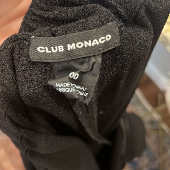 Club Monaco Truleen Ruffle Frill Hem Bottom Pants - Picture 4 of 7